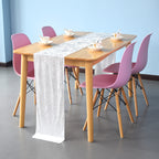 Velvet Table Runner - Ivory