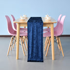 Velvet Table Runner - Navy