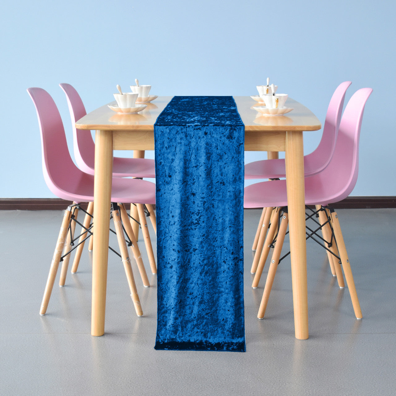 Velvet Table Runner - Royal Blue