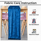 Velvet Table Runner - Royal Blue