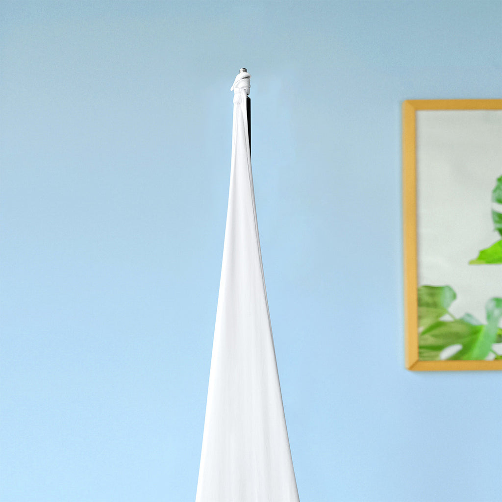 Double Sided Stretch Tripod Cover - White