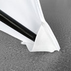 Double Sided Stretch Tripod Cover - White