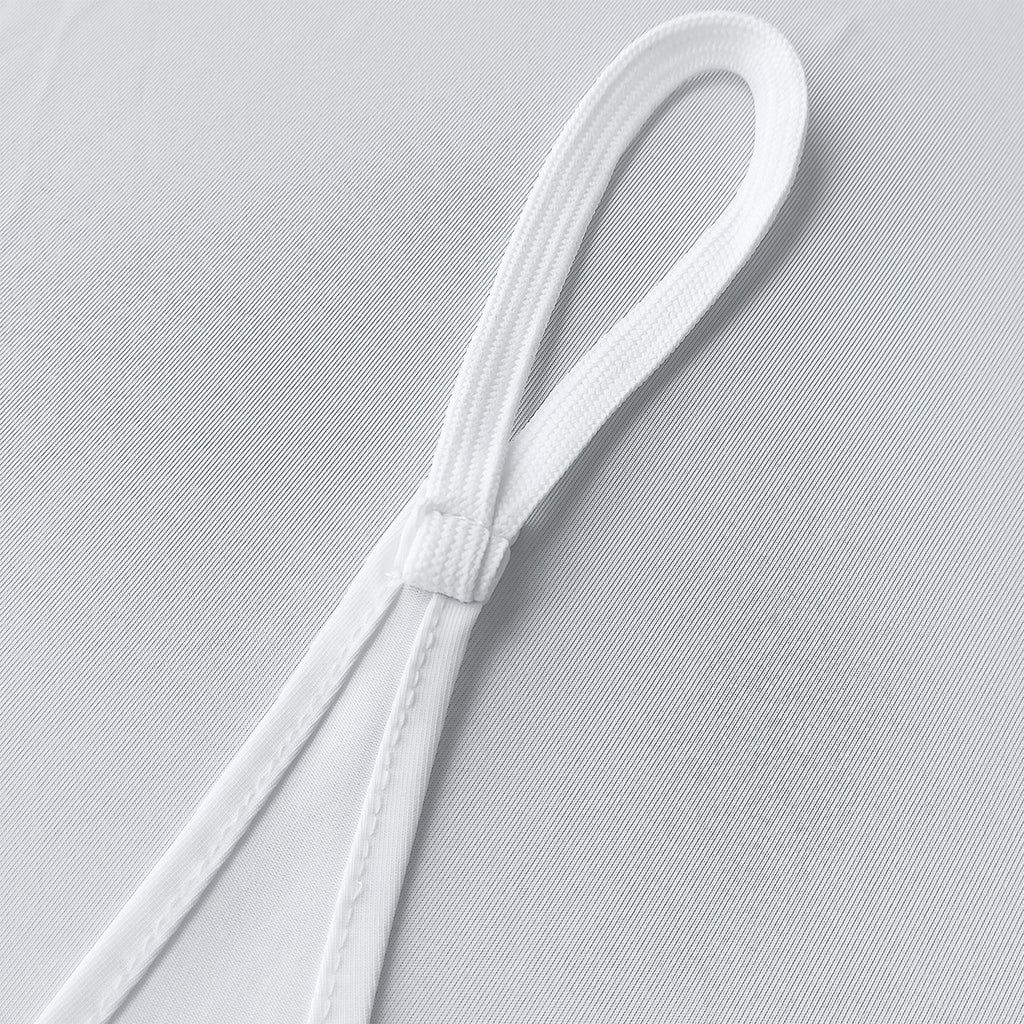 Double Sided Stretch Tripod Cover - White