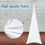 Double Sided Stretch Tripod Cover - White