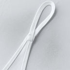 Three-Sided Tripod Speaker Stand Cover - White