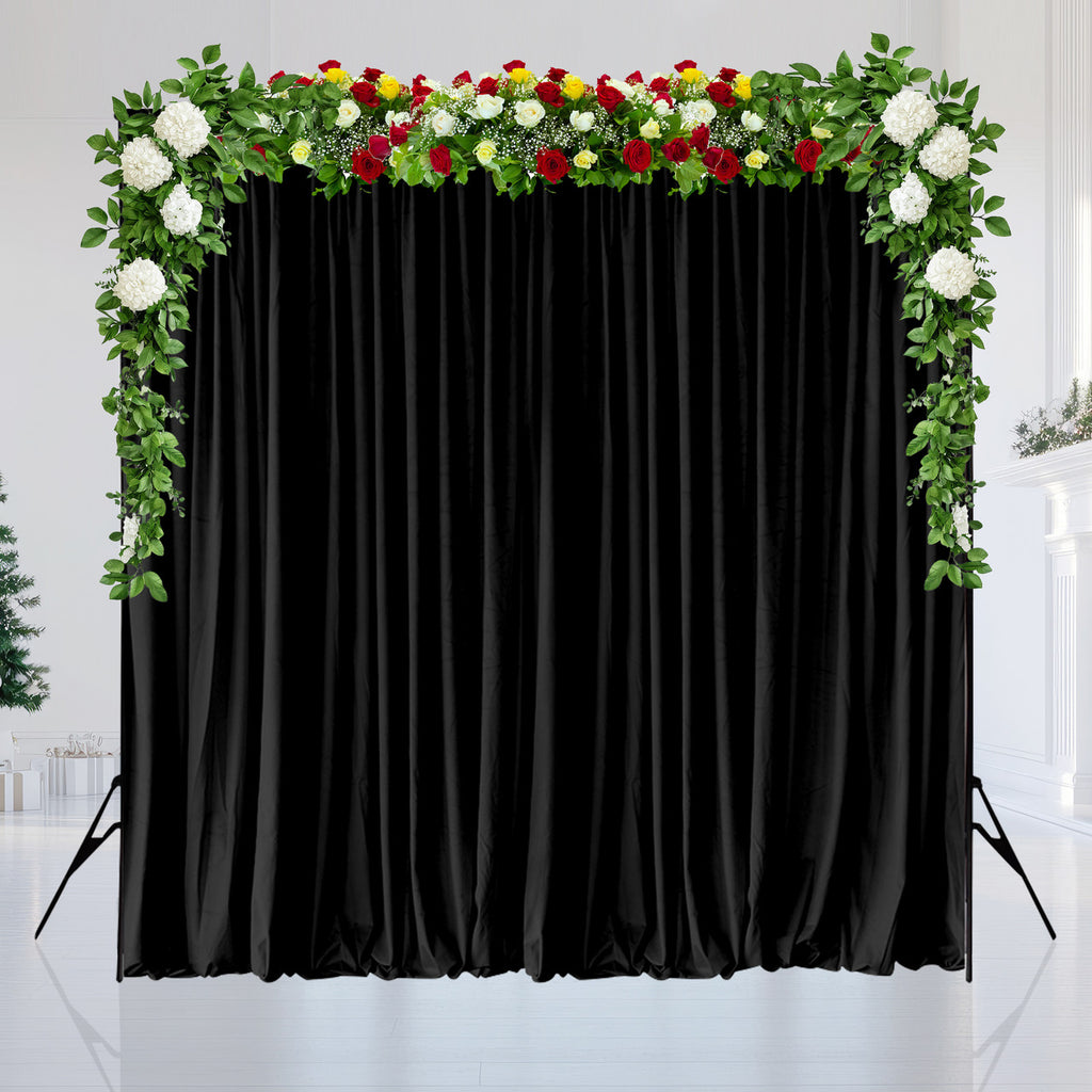 190GSM Dutch Velvet Backdrop - Black