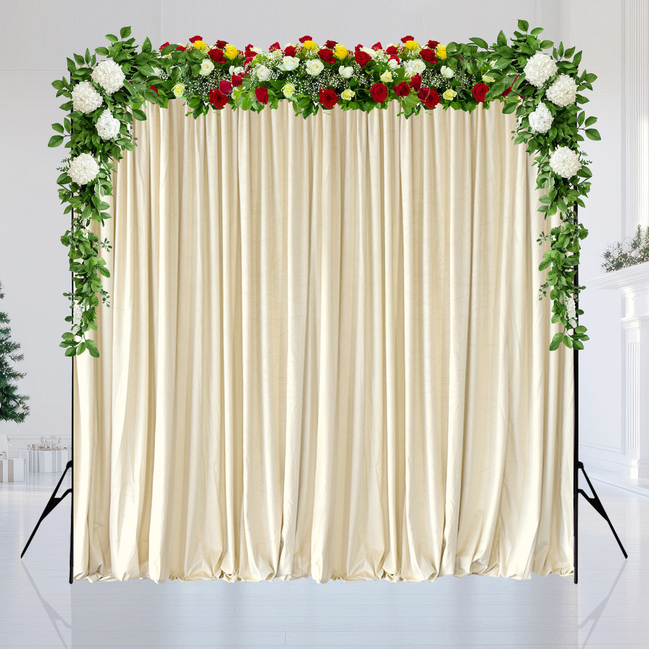 190GSM Dutch Velvet Backdrop - Ivory