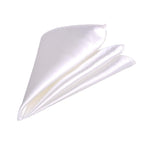 Pocket Square Handkerchief - White