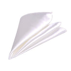 Pocket Square Handkerchief - White