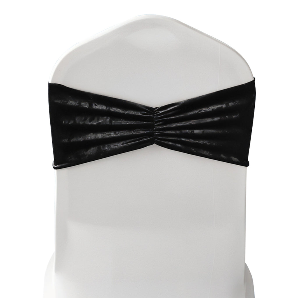 Velvet Chair Band - Black