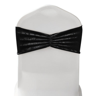 Velvet Chair Band - Black