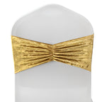 Velvet Chair Band - Gold