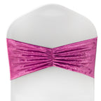 Velvet Chair Band - Pink