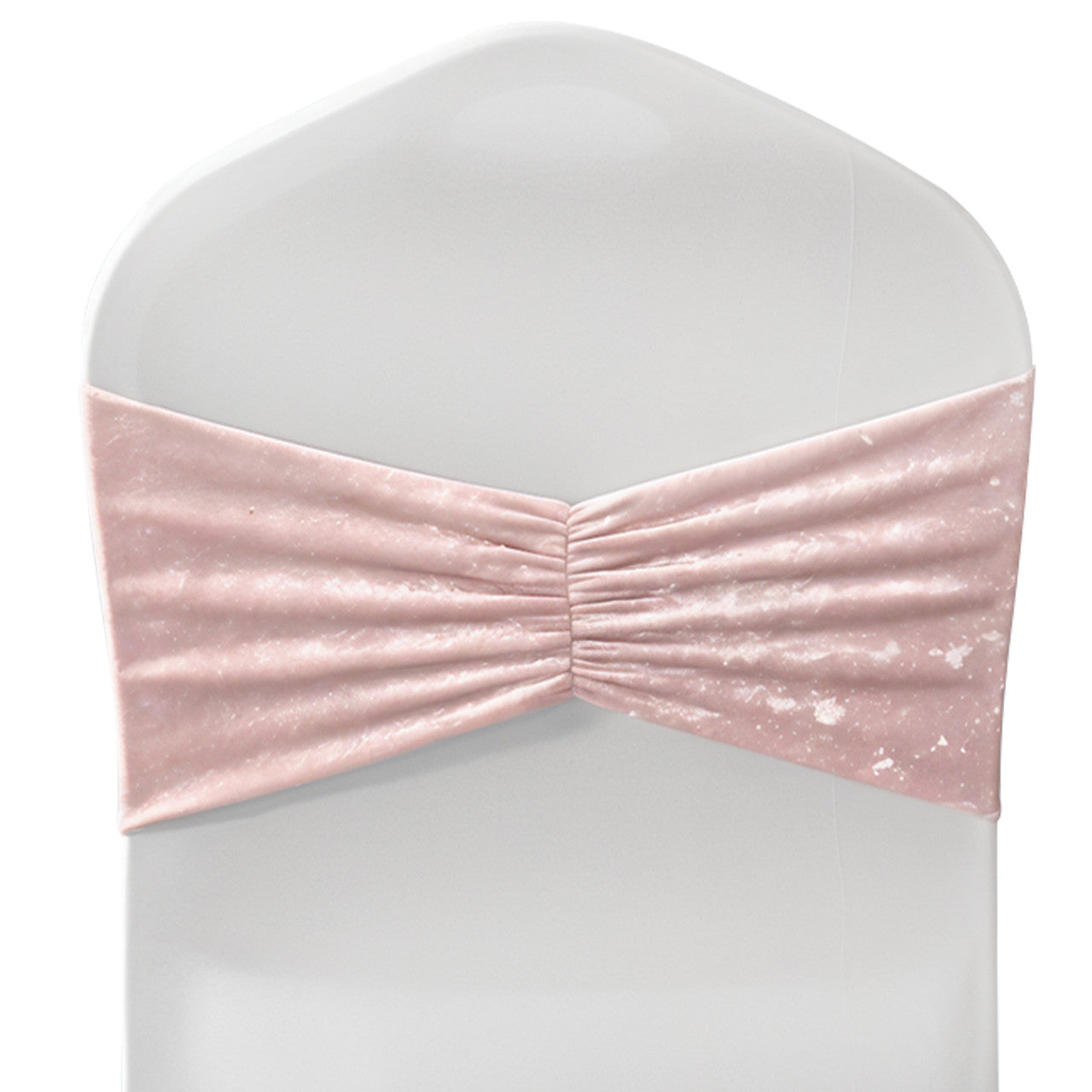 Velvet Chair Band - Rose Pink