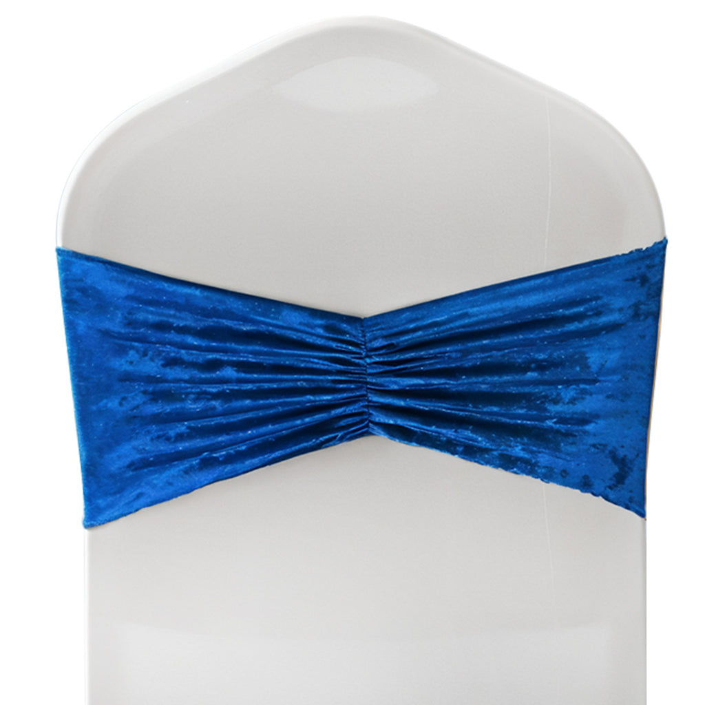 Velvet Chair Band - Royal Blue