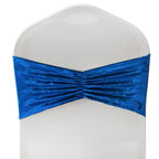 Velvet Chair Band - Royal Blue