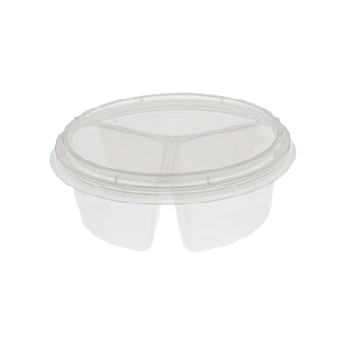 Reusable Plastic Container - 12.7x12.7x4.17 CM - 33OZ