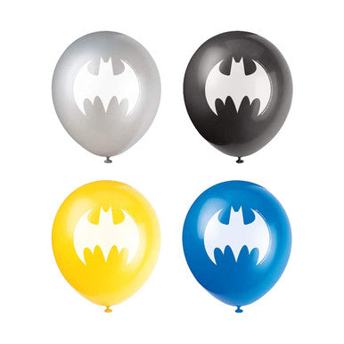 Batman 12" Party Balloons (Pack of 8)