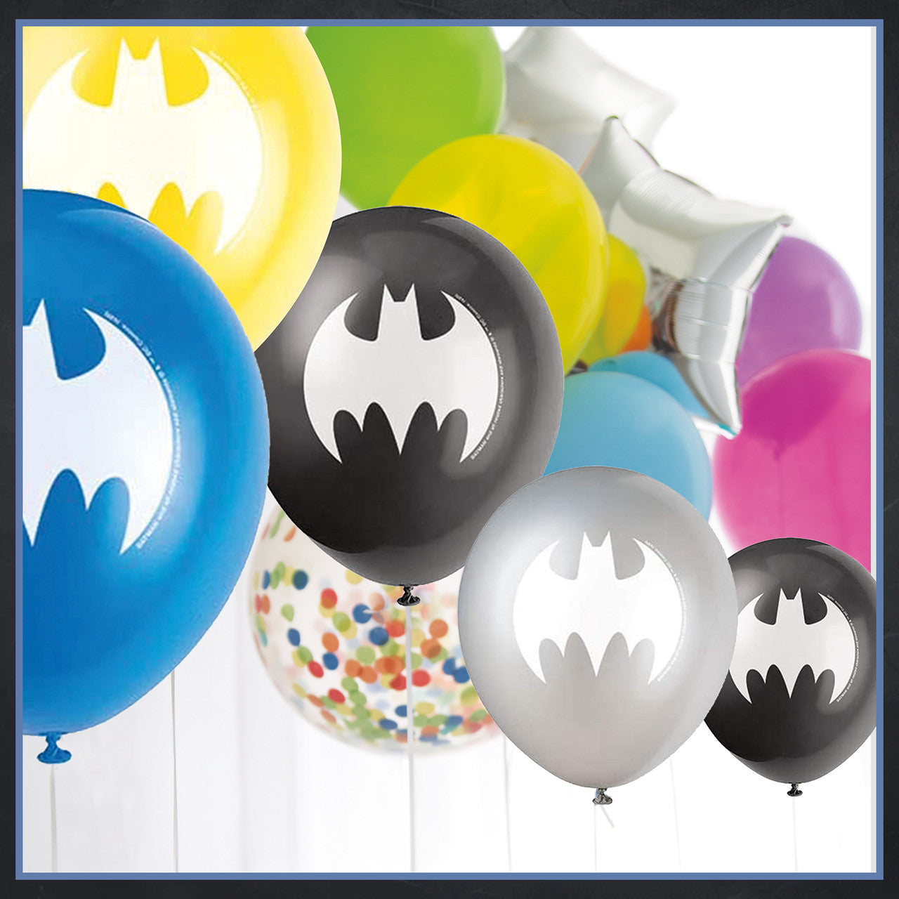 Batman 12" Party Balloons (Pack of 8)