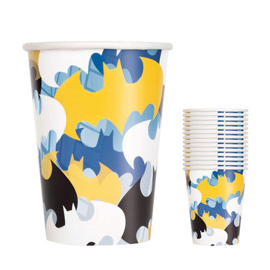Batman Party Tableware 9oz Cups (Pack of 8)
