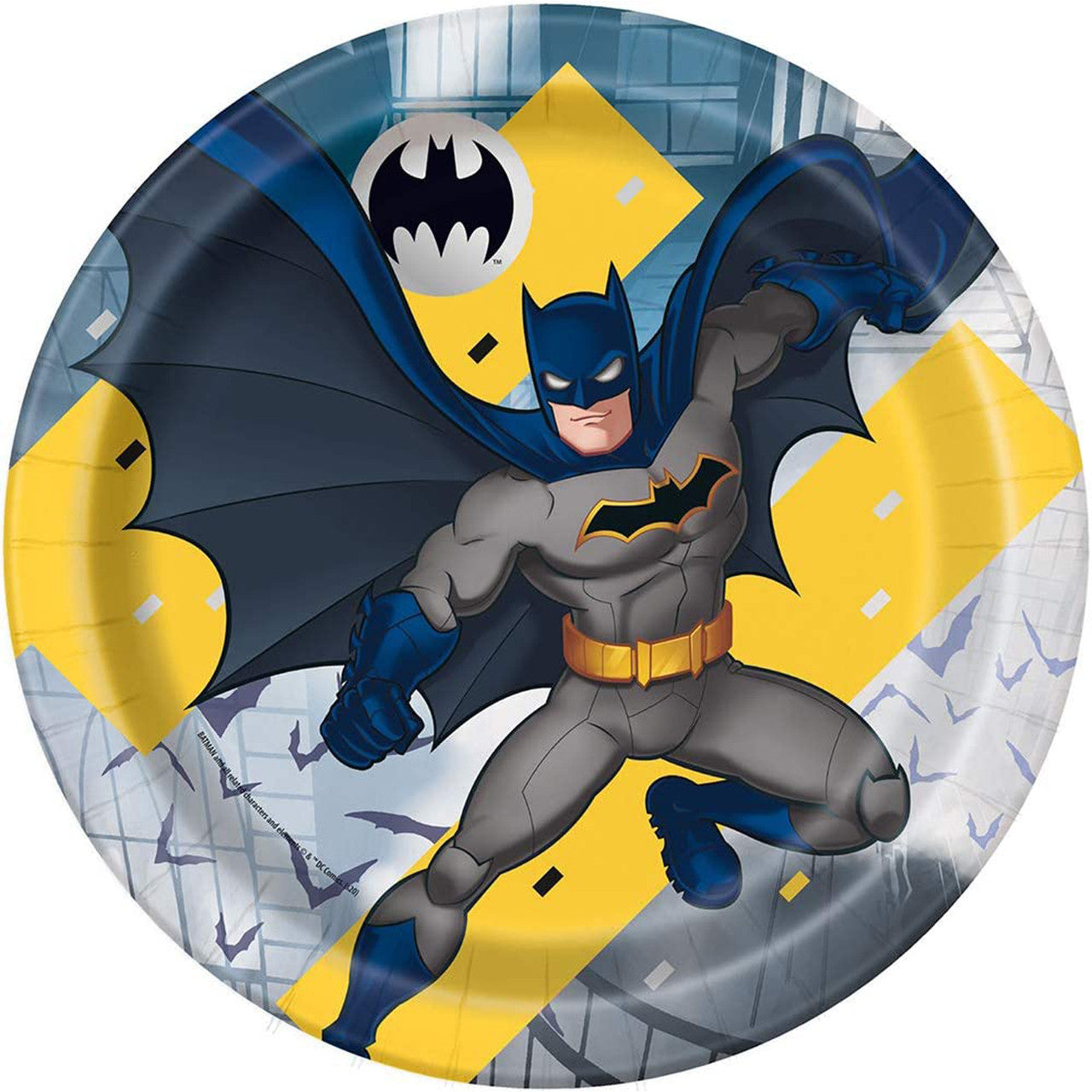 Batman 9" Party Tableware Plates (Pack of 8)