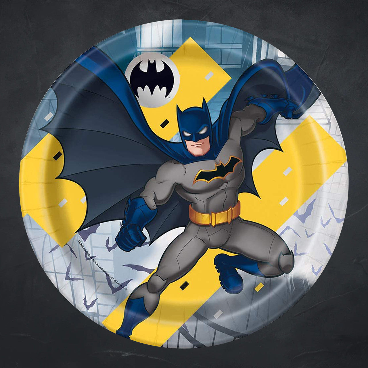 Batman 9" Party Tableware Plates (Pack of 8)