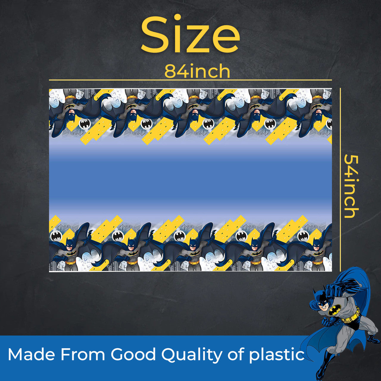 Batman Party Tableware Plastic Tablecover