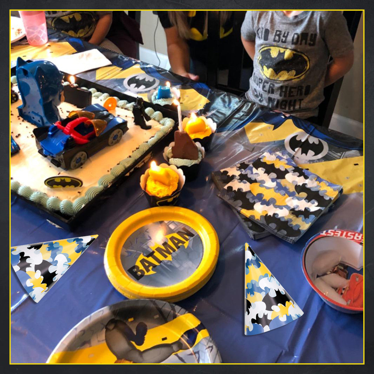 Batman Party Tableware Plastic Tablecover