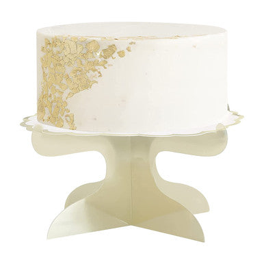 Gold Foil Stamped Cake Stand