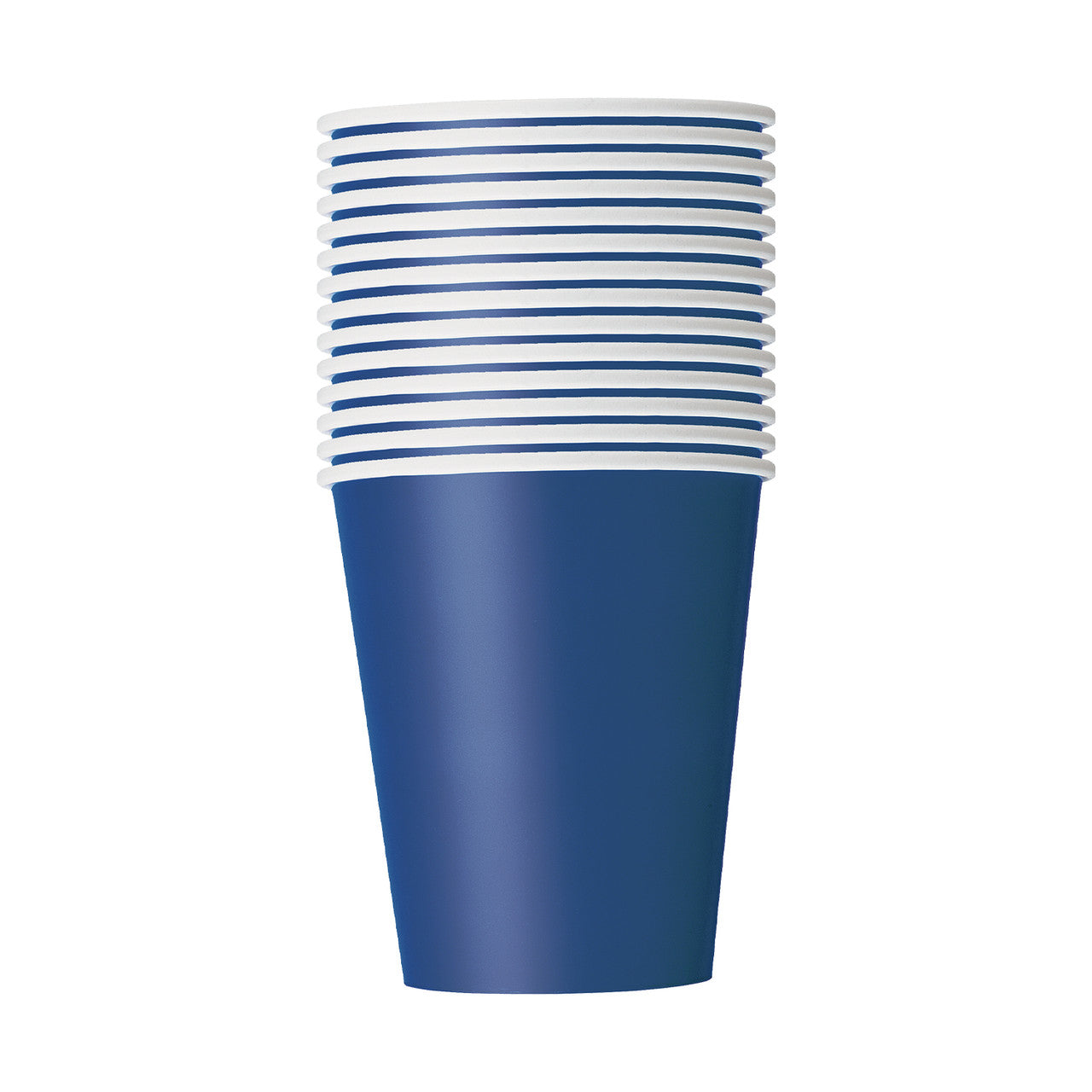 Navy Blue 9oz Paper Cups (Pack of 14)