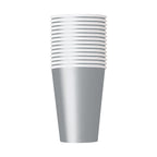 Silver 9oz Paper Cups (Pack of 14)
