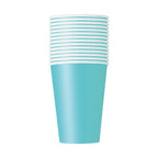 Terrific Teal 9oz Paper Cups (Pack of 14)