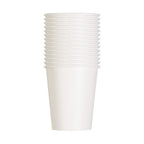 White 9oz Paper Cups (Pack of 14)