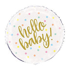 Hello Baby 18" Party Foil Balloon