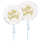 Hello Baby 18" Party Foil Balloon