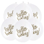 Hello Baby 9" Party Balloons (Pack of 10)