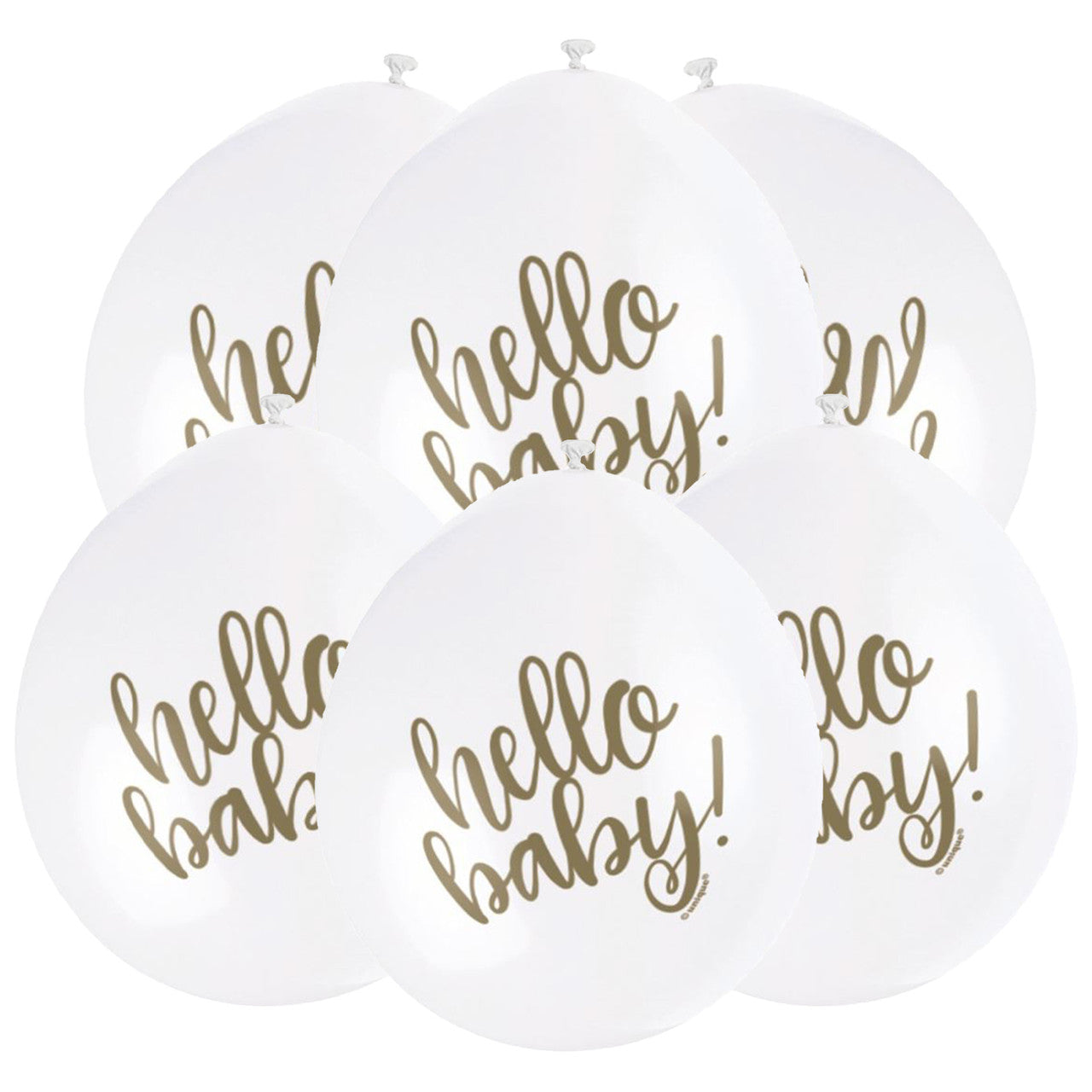 Hello Baby 9" Party Balloons (Pack of 10)
