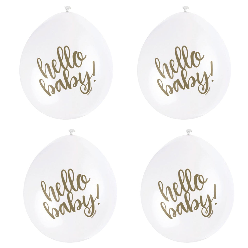 Hello Baby 9" Party Balloons (Pack of 10)