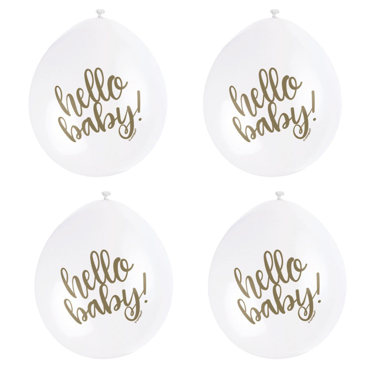 Hello Baby 9" Party Balloons (Pack of 10)