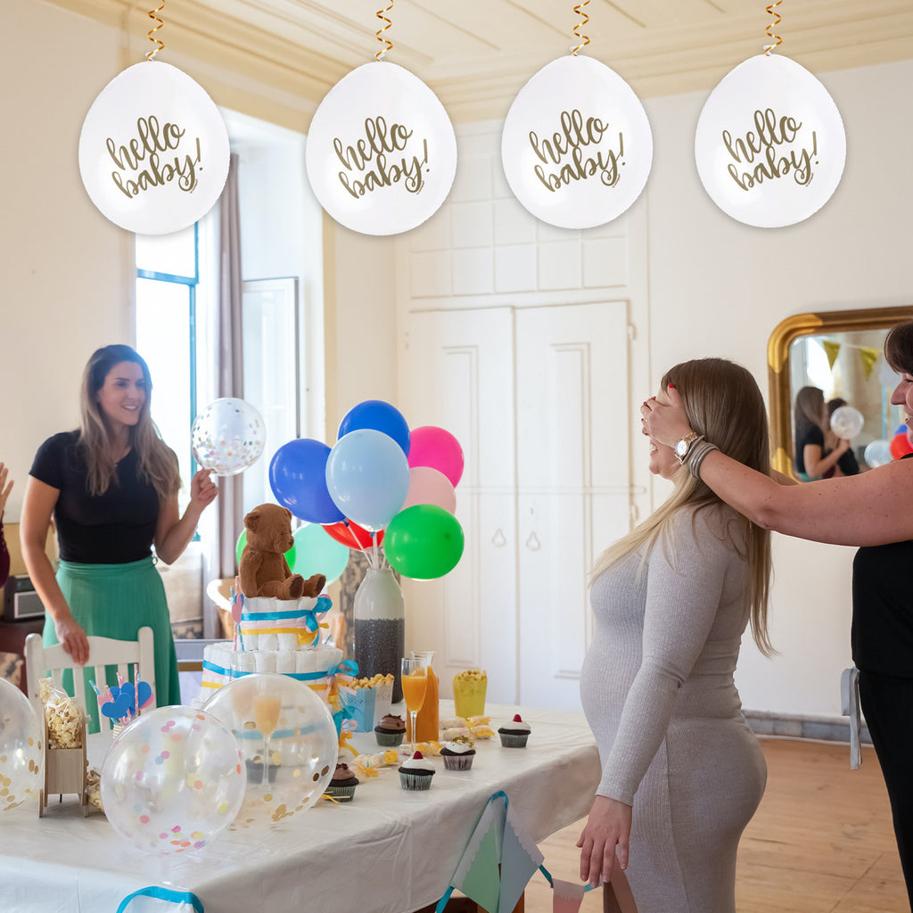 Hello Baby 9" Party Balloons (Pack of 10)