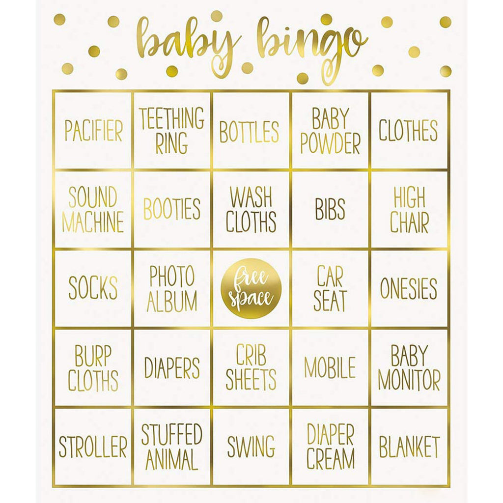 Hello Baby Bingo Game (Pack of 8)