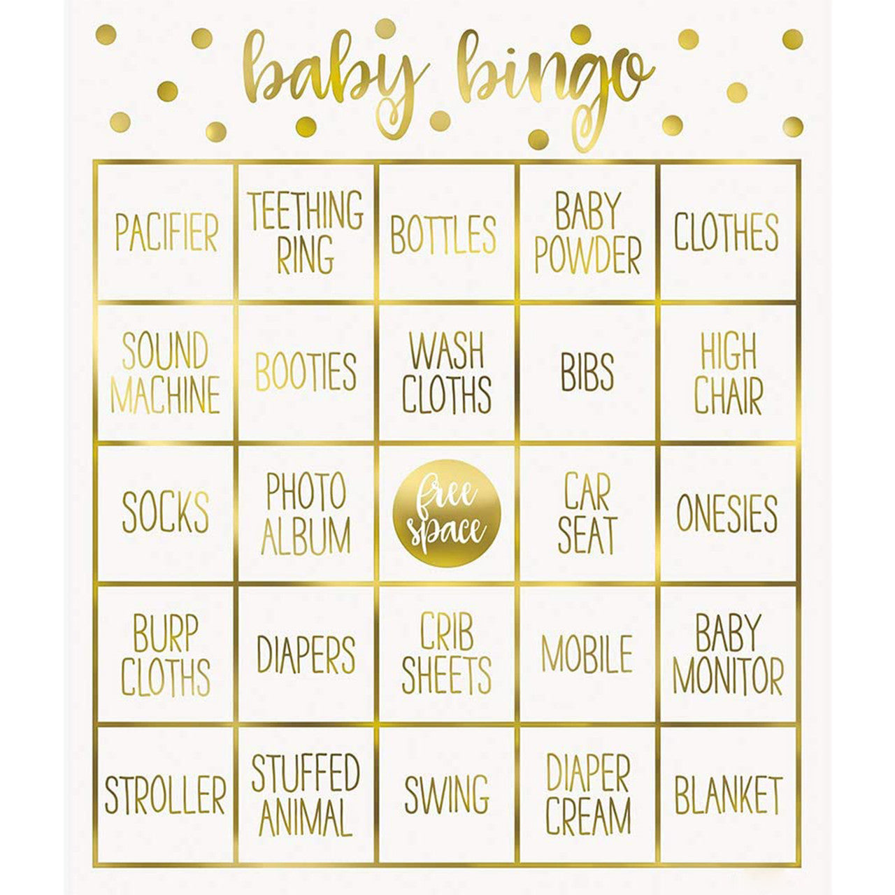 Hello Baby Bingo Game (Pack of 8)