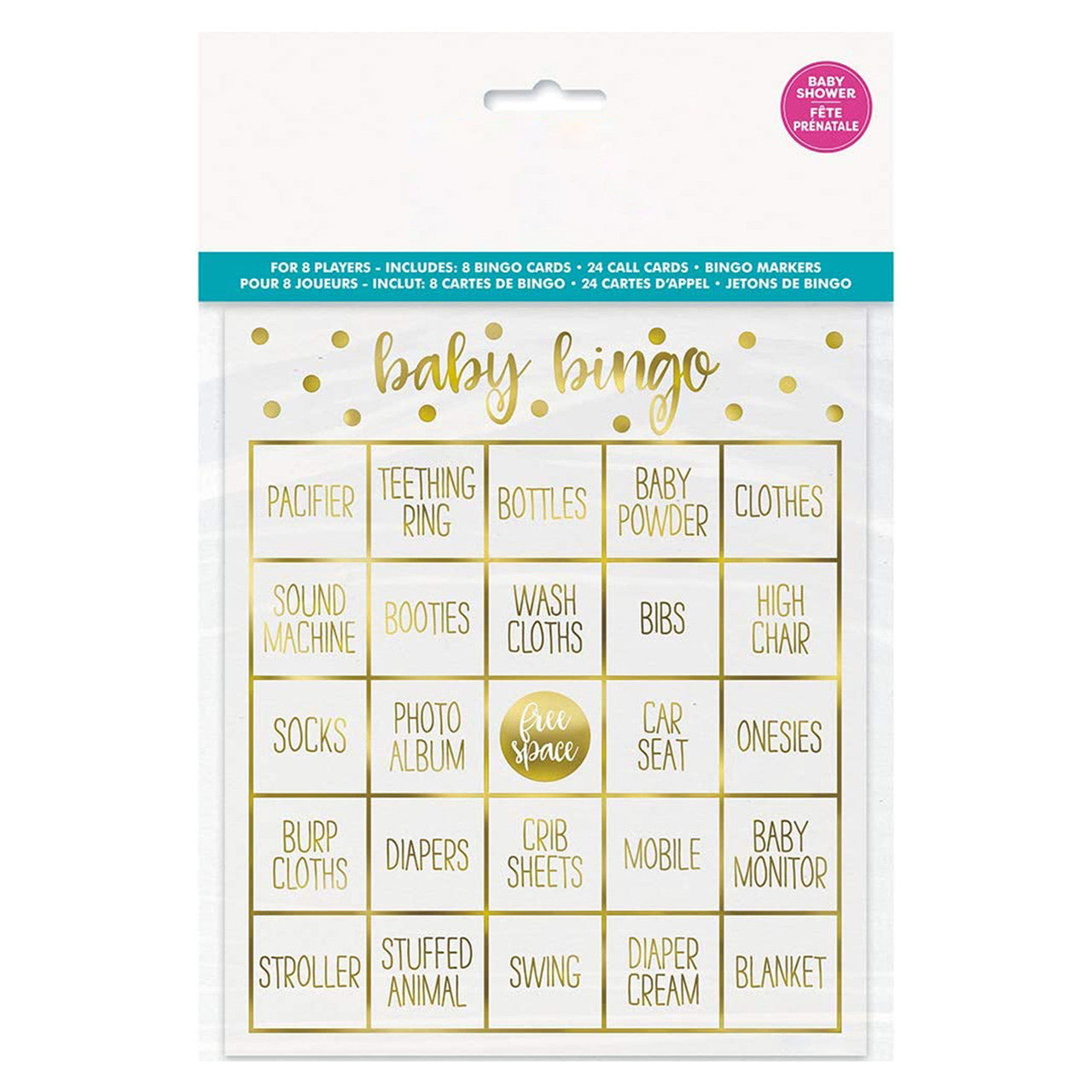 Hello Baby Bingo Game (Pack of 8)