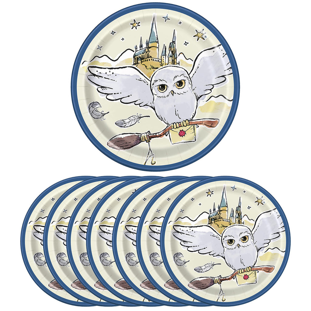Harry Potter 7" Party Tableware Plates (Pack of 8)