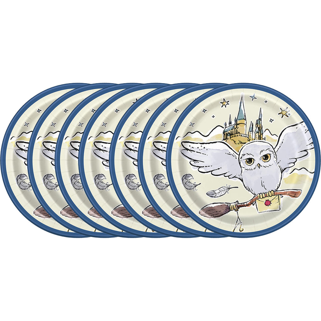 Harry Potter 7" Party Tableware Plates (Pack of 8)
