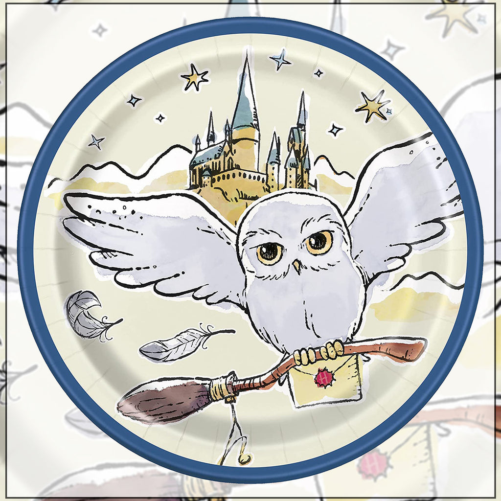 Harry Potter 7" Party Tableware Plates (Pack of 8)