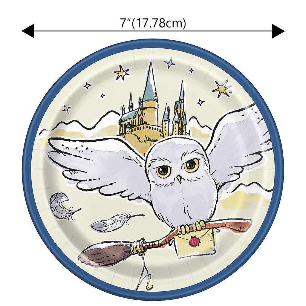 Harry Potter 7" Party Tableware Plates (Pack of 8)