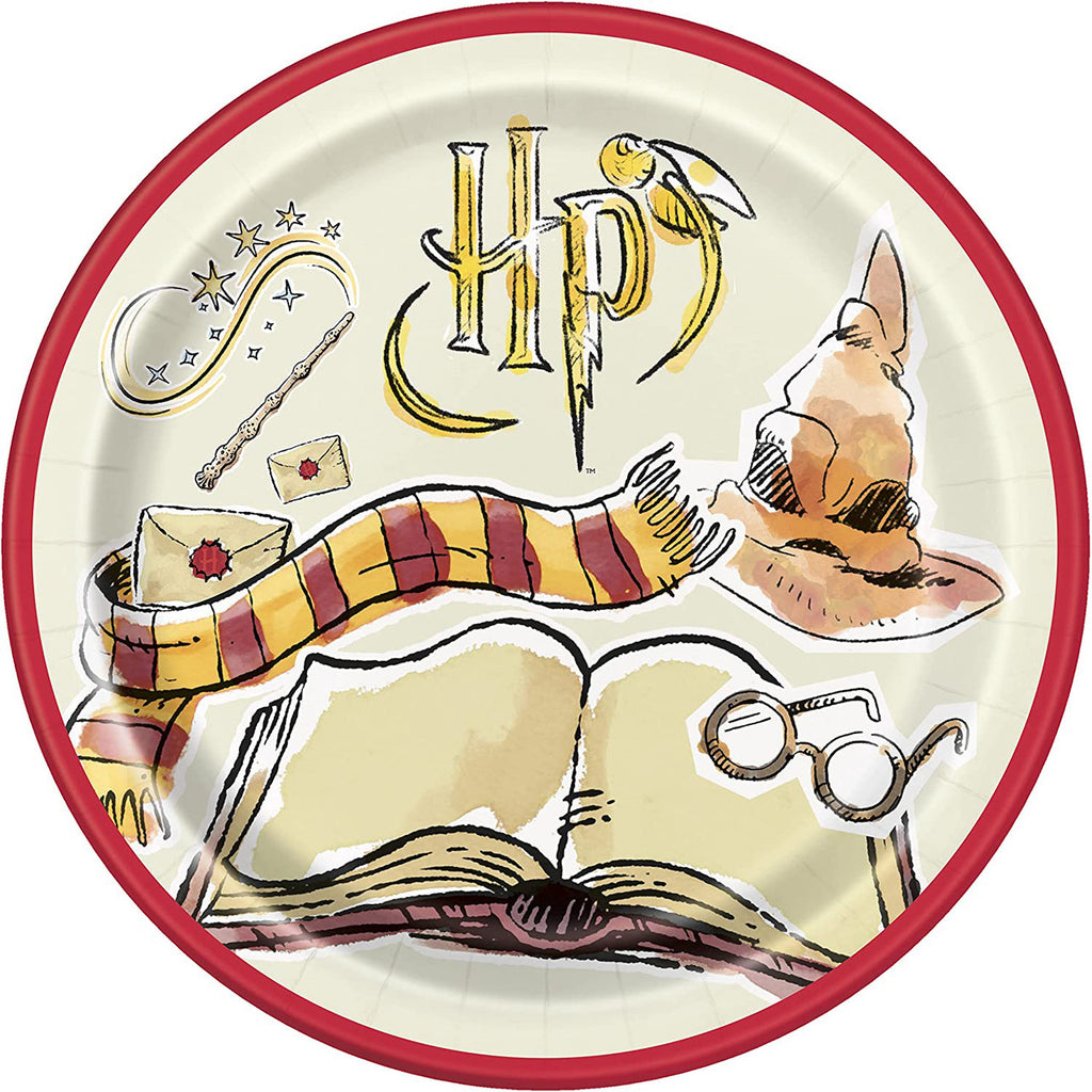 Harry Potter 9" Party Tableware Plates (Pack of 8)