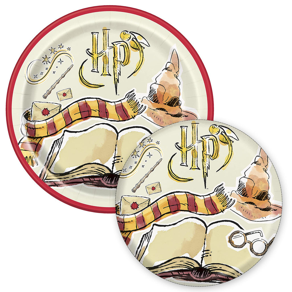 Harry Potter 9" Party Tableware Plates (Pack of 8)