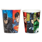 Justice League Party Tableware 9oz Cups (Pack of 8)